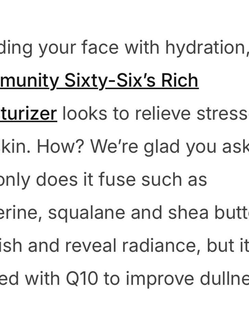 Community Sixty Six Nourishing Rich Moisturizer - Cream - Picture 3 of 7